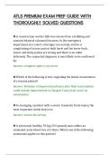 ATLS PREMIUM EXAM PREP GUIDE WITH&NewLine;THOROUGHLY SOLVED QUESTIONS&NewLine;