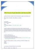 TMC Practice Exam Questions and Answers &period;2024&period;