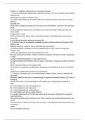 Chapter 12&colon; Cognitive Interventions in Psychiatric Nursing &mdash; Notes