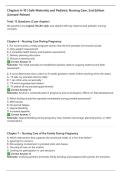 Chapters 6&ndash;10&colon; Safe Maternity and Pediatric Nursing Care &mdash; Linnard-Palmer 2nd Edition