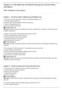Chapters 1&ndash;5&colon; Safe Maternity and Pediatric Nursing Care &mdash; Linnard-Palmer 2nd Edition