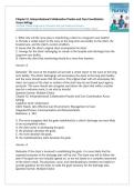 Chapter-12 Interprofessional Collaborative Practice and Care Coordination Across Settings- Test Bank&comma; case studies&comma; chapter assignments and discussions answers &lpar;Fundamentals of Nursing The Art and Science of Person-Centered Care Edition&colon; 10&rpar;