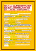 BIO 105 Lab Exam 1 2026 &vert; Questions & Verified Answers