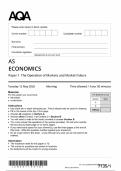 AQA AS Economics 7135 1 June 2026 QP