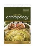 Test Bank for Cultural Anthropology 13th Edition By Serena Nanda&comma; Richard Warms &lpar;All Chapters 1-16&comma; 100&percnt; Original Verified&comma; A&plus; Grade&rpar;