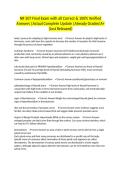NR 507 Final Exam with all Correct & 100&percnt; Verified Answers &vert;Actual Complete Update &vert;Already Graded A&plus;&NewLine;&lpar;Just Released&rpar;&NewLine;