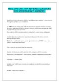 WGU D116 ADVANCED PHARMACOLOGY&NewLine;