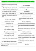UGA History Exemption Exam Test Questions and Answers Rated A
