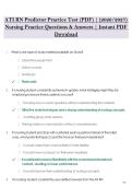 ATI RN Predictor Practice Test &lpar;PDF&rpar; &vert; &lpar;2026&sol;2027&rpar; &NewLine;Nursing Practice Questions & Answers &vert; Instant PDF &NewLine;Download 