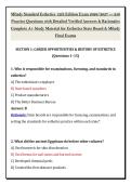 Milady Standard Esthetics 12th Edition Exam 2026&sol;2027 &mdash; 250 &NewLine;Practice Questions with Detailed Verified Answers & Rationales &NewLine;Complete A&plus; Study Material for Esthetics State Board & Milady &NewLine;Final Exams