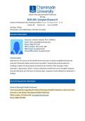 Julieta Rosado NUR405 &ndash; Nursing Course Study Materials