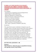 FLORIDA ALF CORE TRAINING EXAM 2026&sol;2027 &ndash; &NewLine;QUESTIONS AND CORRECT ANSWERS &lpar;VERIFIED &NewLine;ANSWERS&rpar; PLUS RATIONALES &vert; PASS GUARANTEED &ndash; A&plus; &NewLine;GRADED 