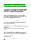 Nursing Competency Exam 1 Study Guide&colon; 50 Practice Questions with Answer Keys & NCLEX-Style Rationales &vert; NUR 283 Exam Prep &vert; Pass Your Exam