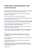 TFM11 &lpar;Dan Created&rpar; Questions with Correct Answers