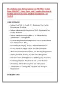 RCA Indiana State Jurisprudence Test NEWEST Actual &NewLine;Exam 2026&sol;2027 &vert; Study Guide with Complete Questions & &NewLine;Verified Answers &vert; Graded A&plus; &vert; Pass Guaranteed - A&plus; &NewLine;Graded 