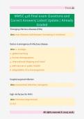 MMSC 428 final exam Questions and &NewLine;Correct Answers&sol; Latest Update &sol; Already &NewLine;Graded