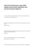 LRA Exam Questions and Answers &ndash; LRA Exam Bank&comma; Practice Test and Study Guide