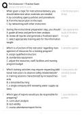 Fire Instructor 1 Practice Exam &ndash; Fire Instructor Questions and Answers & Exam Prep