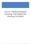 Lewis Medical-Surgical Nursing 11th Edition by Harding Test Bank &vert; Complete Questions & Answers 2026