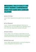 BEHAVIOR MODIFICATION MARTIN&NewLine;COMPREHENSIVE STUDY QUESTIONS AND&NewLine;ANSWERS