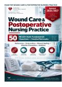 Wound Care & Postoperative Nursing Practice 2026&ndash;2027 &vert; 50 NCLEX-Style Fundamentals Questions &plus; Detailed Rationales&comma; Clinical Pearls & Exam Strategies &vert; NUR 101