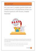 Wilkes NSG 526 Exam 3 &vert; Clinical Modalities in Advanced Psych &vert; Questions & Correct Verified Answers with Rationales &vert; Latest 2026&sol;2027 Update &vert; Graded A&plus;&vert;