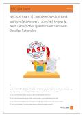 NSG 526 Exam 1 &vert; Complete Question Bank &NewLine;with Verified Answers &vert; 2025&sol;26&vert; Review & &NewLine;Next Gen Practice Questions with Answers&comma; &NewLine;Detailed Rationales 