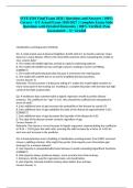 ISYE 6501 Final Exam 2026 &vert; Questions and Answers &vert; 100&percnt; Correct - GT Actual Exam 2026&sol;2027 &vert; Complete Exam-Style Questions with Detailed Rationales &vert; 100&percnt; Verified &vert; Pass Guaranteed &ndash; A&plus; Graded