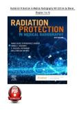Radiation Protection in Medical Radiography&comma; 9th Edition by Mary Alice Statkiewicz Sherer&comma; Paula J&period; Visconti&comma; E&period; Russell Ritenour&comma; and Kelly Welch Hayes &ndash; Complete Test Bank for Chapters 1&ndash;15 with Questions and Answers&NewLine;&NewLine;