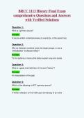 BIOS-251&colon; Exam 2 Review&NewLine;comprehensive Questions and Answers&NewLine;with Verified Solutions