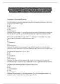 Quantitative Proficiency Test &lpar;WorldQuant University&rpar; Actual Exam 2026&sol;2027 &vert; Complete Exam-Style Questions with Detailed Rationales &vert; 100&percnt; Verified &mdash; Pass Guaranteed &ndash; A&plus; Graded