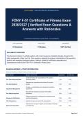 FDNY F-01 Certificate of Fitness Exam 2026&sol;2027 - Verified Exam Questions & Answers with Rationales