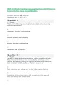 NRNP 6541 Week 3 knowledge check quiz &vert; Questions with 100&percnt; Correct&NewLine;Answers &vert; Verified &vert; Latest Update&vert; 2026&sol;2027&period;