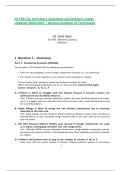CS 7641 UL Unit Quiz&vert; Questions and Answers Latest&NewLine;Updated 2026&sol;2027 &vert; Georgia Institute of Technology