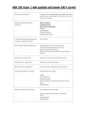 NUR 265 Exam 1 with question and answer 100 &percnt; correct&NewLine;