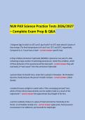  &NewLine; &NewLine;NLN PAX Science Practice Tests 2026&sol;2027 &ndash; Complete Exam Prep & Q&A &NewLine; &NewLine;