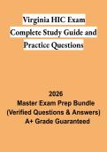 Virginia HIC Exam 2026 &vert; Home Improvement Contractor License Study Guide & Practice Questions