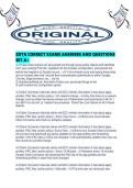ZDTA CORRECT EXAMS ANSWERS AND QUESTIONS SET A&period;pdf