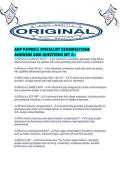 ADP PAYROLL SPECIALIST EXAMINATIONS ANSWERS AND QUESTIONS SET A&period;pdf