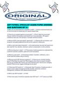 ADP PAYROLL SPECIALIST EXAMS PAPER ANSWERS AND QUESTIONS SET A&period;pdf