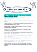 ADP PAYROLL SPECIALIST STUDYS ALL ANSWERS AND QUESTIONS SET A&period;pdf