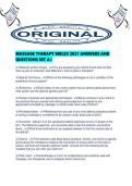 MASSAGE THERAPY MBLEX 2027 ANSWERS AND QUESTIONS SET A&period;pdf