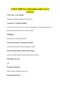 CMGT 3500 Test 2-Questions with Correct&NewLine;Answers