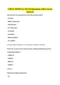 CMGT 350 HVAC EXAM-Questions with Correct&NewLine;Answers