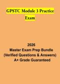 GPSTC Module 3 Practice Exam 2026 &vert; Georgia Public Safety Training Study Guide & Practice Questions