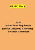 GPSTC Test 1 Practice Exam 2026 &vert; Georgia Public Safety Training Study Guide & Practice Questions