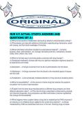 NUR 521 ACTUAL STUDYS ANSWERS AND QUESTIONS SET A&period;pdf