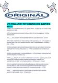 LFTI EVALUATION TEST ANSWERS AND QUESTIONS SET A&period;pdf