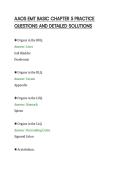 AAOS EMT BASIC CHAPTER 5 PRACTICE&NewLine;QUESTIONS AND DETAILED SOLUTIONS