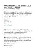 AAPC CPB BUNDLE COMPLETE STUDY GUIDE&NewLine;WITH SOLVED QUESTIONS